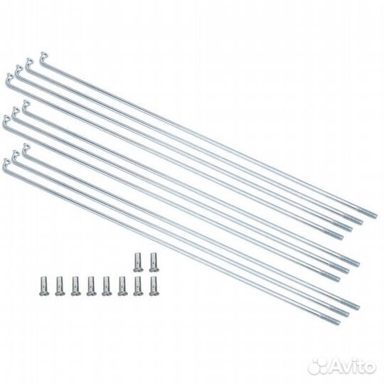 Спица с ниппелем 284мм (нержав)