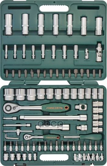 Набор инструментов 1/4&1/2DR 94пр jonnesway S04