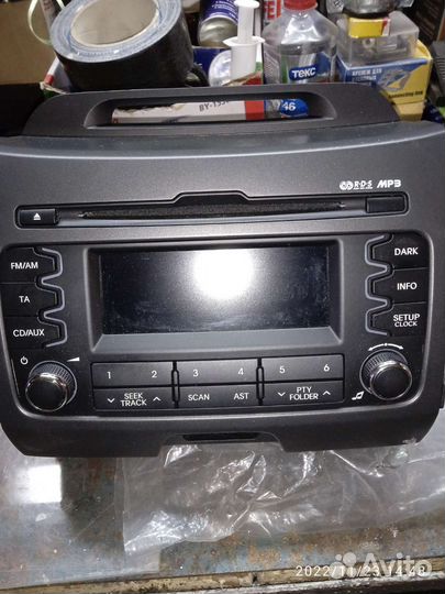 Штатное головное устройство киа спортейдж