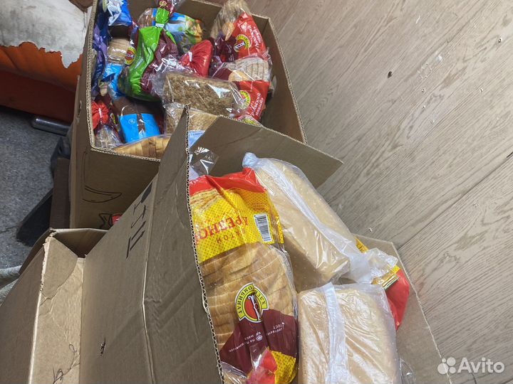 Хлеб булочки батоны без плесени мягкие