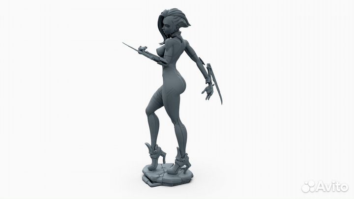 Девушка Киберпанк (Cyberpunk Girl, Cyberpunk 2077)
