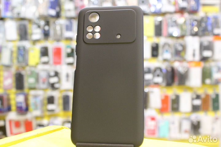 Чехол на poco M4 Pro с Защитой Камер
