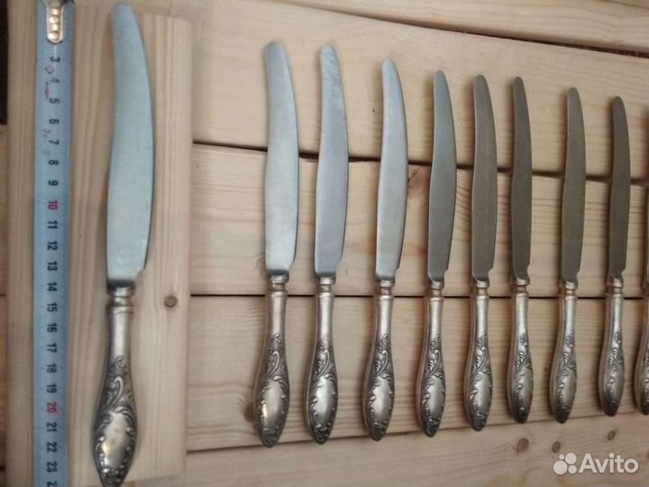 Нож,вилка,ч.ложка Пламя столовые Мнц