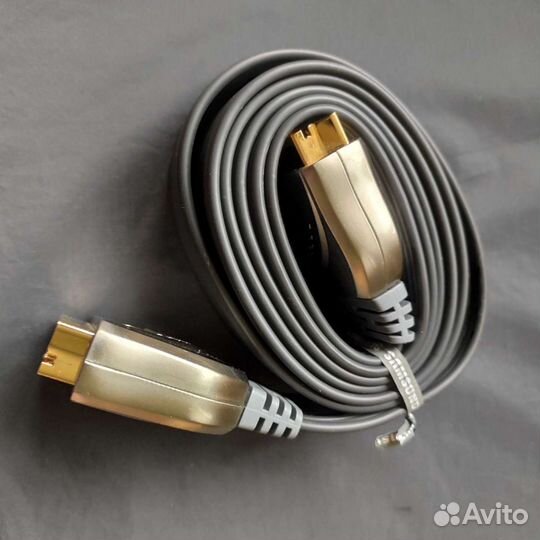 Кабель Scart-Scart 1,2м, позолоченные контакты