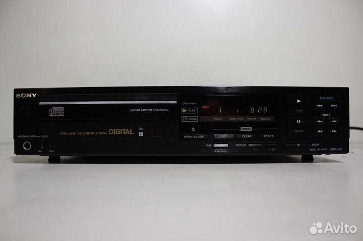Sony CDP-103 CD-Плеер Japan