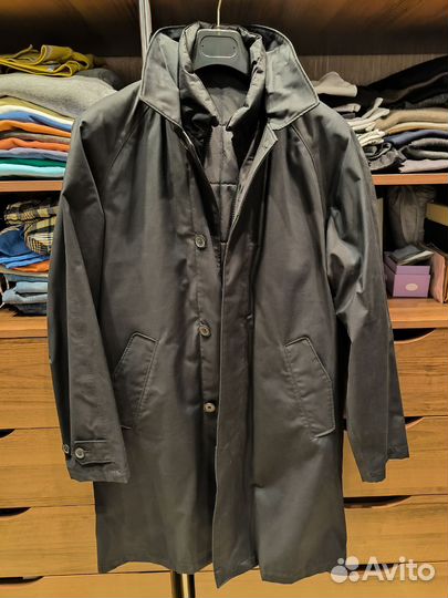 Плащ с пуховой жилеткой