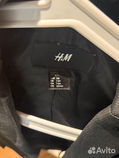 Пиджак для мальчика 128