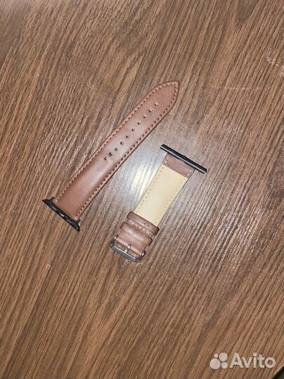Кожаный ремешок apple watch
