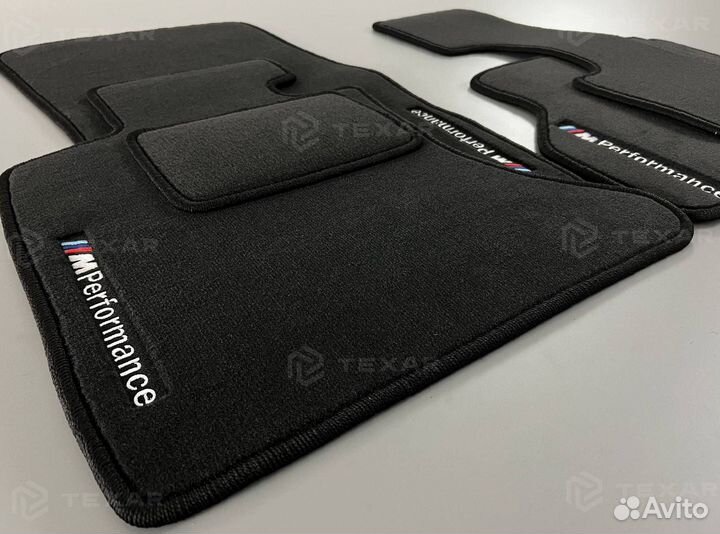 Коврики на BMW 5 V E60 велюровые