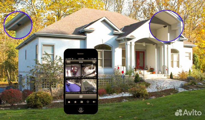 Установка видеонаблюдения. Монтаж камер под ключ