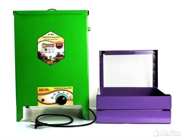 Сушилка металл, 20л, 4 поддона, 500 Вт