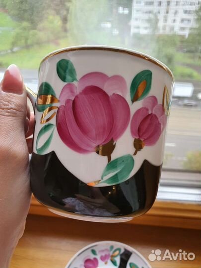 Чашка с блюдцем СССР