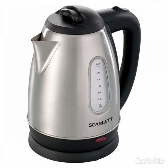 Чайник scarlett SC-EK21S20 1,8л серебристый