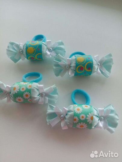 Резинки для волос ручной работы