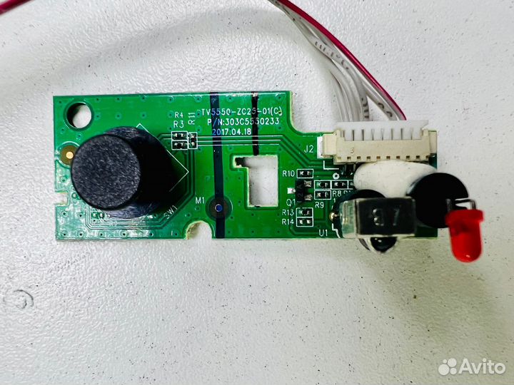 Кнопка включения и Ик приемник Haier LE43K600SF