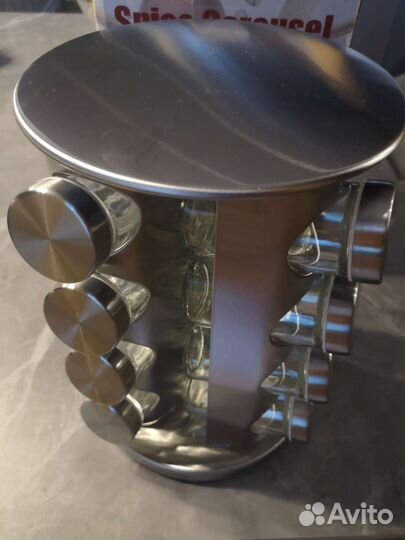 Набор банок для специй новая