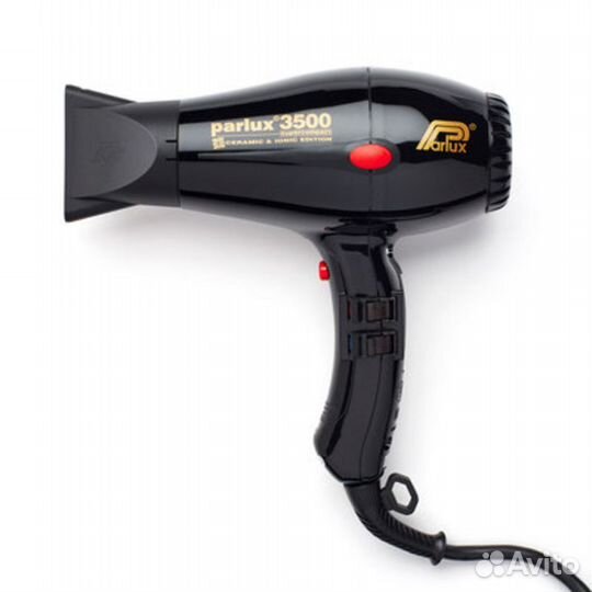 Фен Parlux 3500 SuperCompact Ceramic Ionic Black