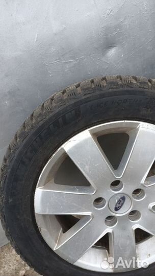 Michelin x-ice north 4 205 55 r16 на литье Ford