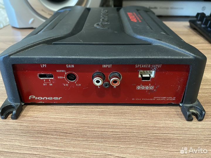 Усилитель 2 канала pioneer 400w gm-a3602