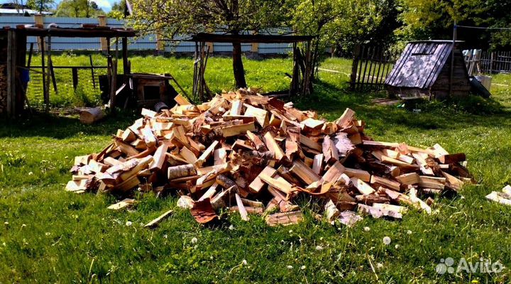 Дрова колотые Осиновые любого объема