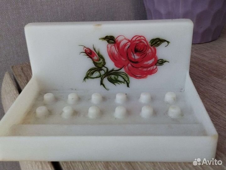 Мыльница настенная СССР