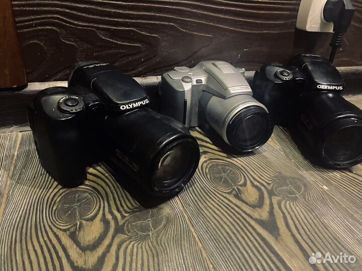Фотоаппараты olympus 3шт