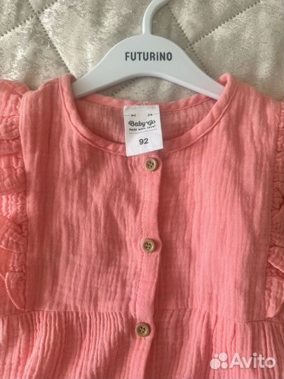 Комбинезон муслиновый для девочки