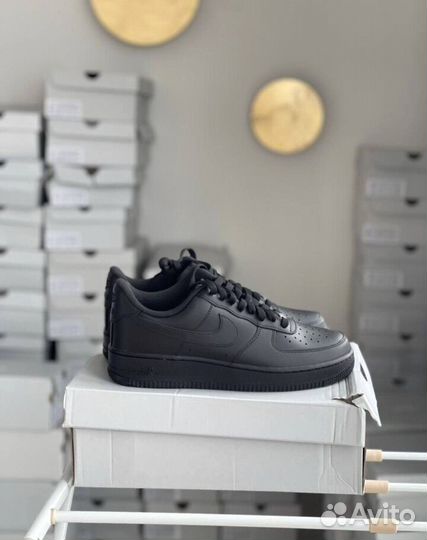 Кроссовки Nike Air Force 1 low Черные