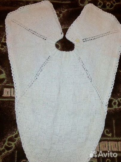 Манишка -Пуховое изделие новое