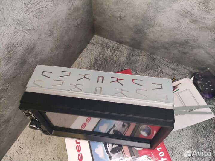 Магнитола 2 din pioneer + пульт на руль