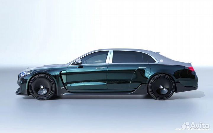 Кованные диски на S-class Maybach R20