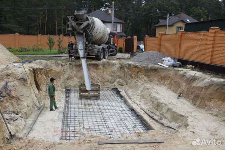 Бетон марки В25 (м350) П4F200W8