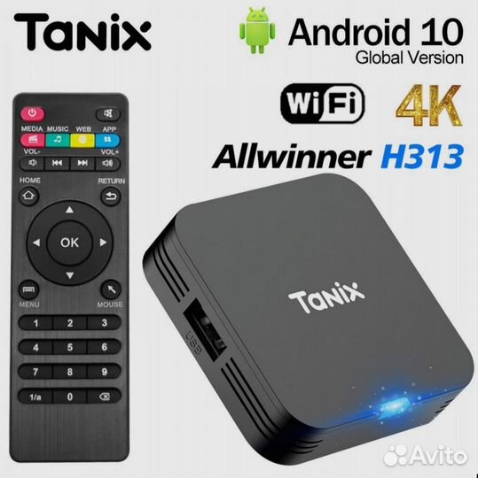 SMART TV приставка Андроид тв Tanix W2 / TX1