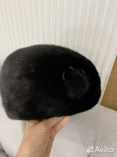 Шапка норковая женская