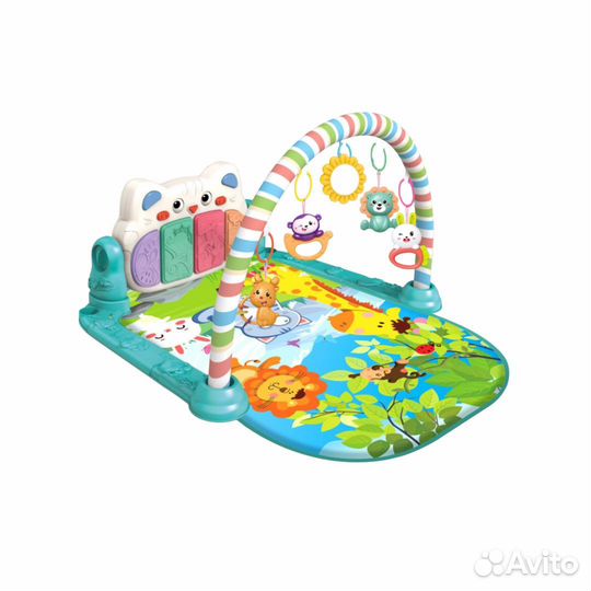 Развивающий коврик с музыкальным пианино