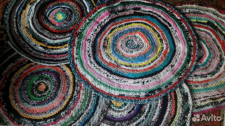 Вязаные коврики