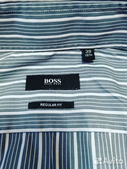 Рубашка мужская Hugo boss оригинал