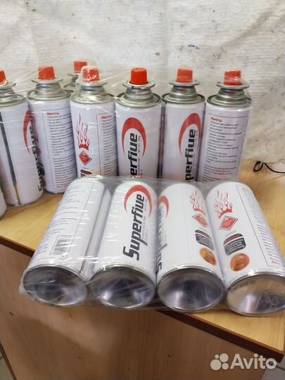 Газ туристический в баллончике 220г. Иран