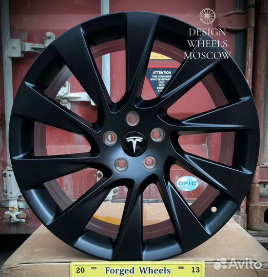 Кованые диски R20 наличие Tesla Model 3 Model Y