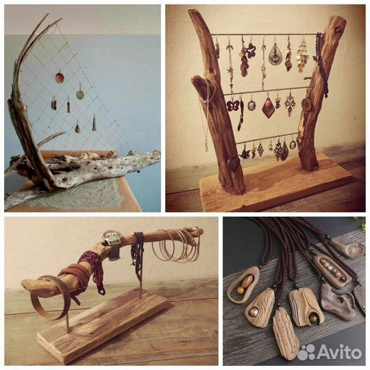 Набор морских коряг. Дрифтвуд