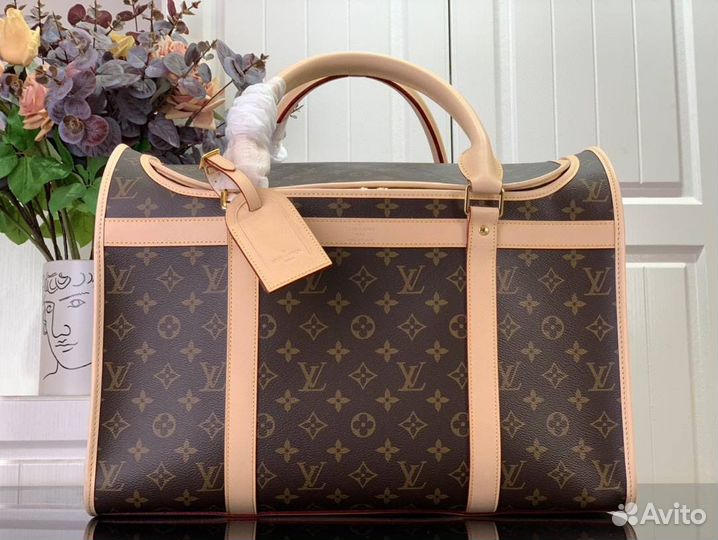 Переноска для собаки louis vuitton