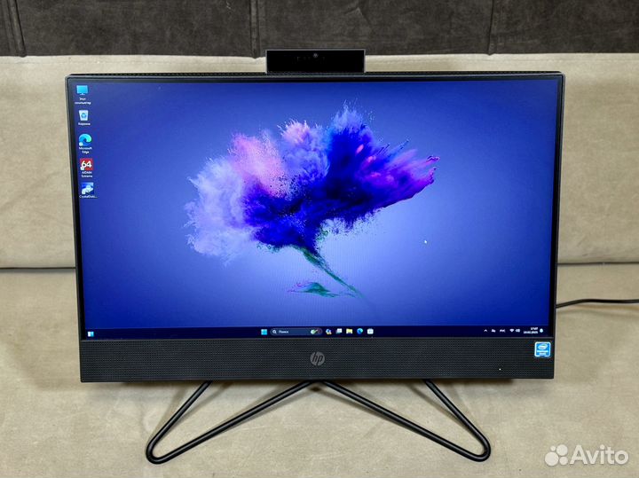 Моноблок HP 22 (Pentium Silver J5040, 8GB/128SSD)