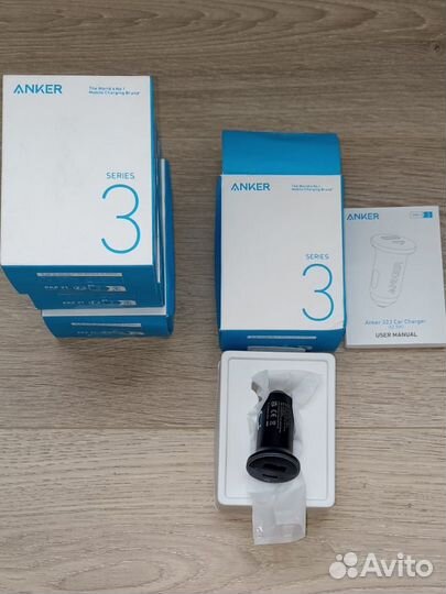 Адаптер в прикуриватель Anker новый