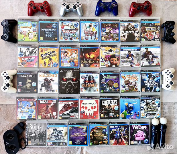 PlayStation Move Диски С Играми