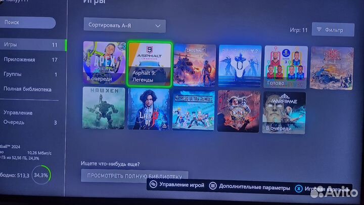 Xbox one s 1tb, 2 геймпада, игры