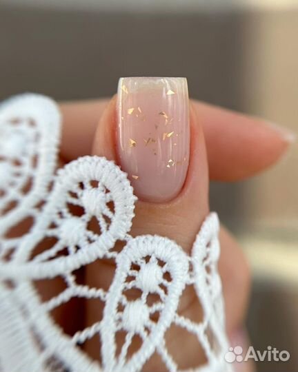 Маникюр с покрытием гель лак