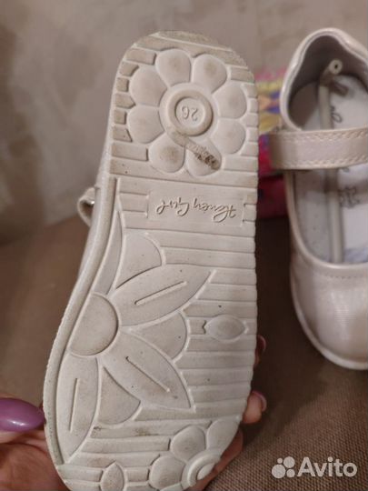 Туфли для девочки 26 размер