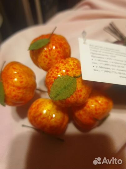 Муляжи. Искусственные фрукты. Декор, флористика