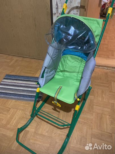 Санки коляска ника кидс