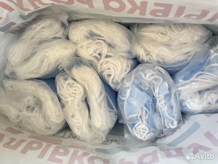 Маски одноразовые